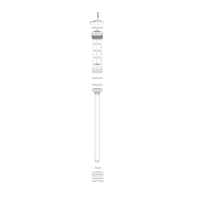 RockShox Fork Damper Assembly - MOCO 35G RL Remote A1 (2020+) main image 1