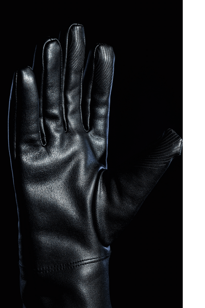 Smart Heated Leather Gloves