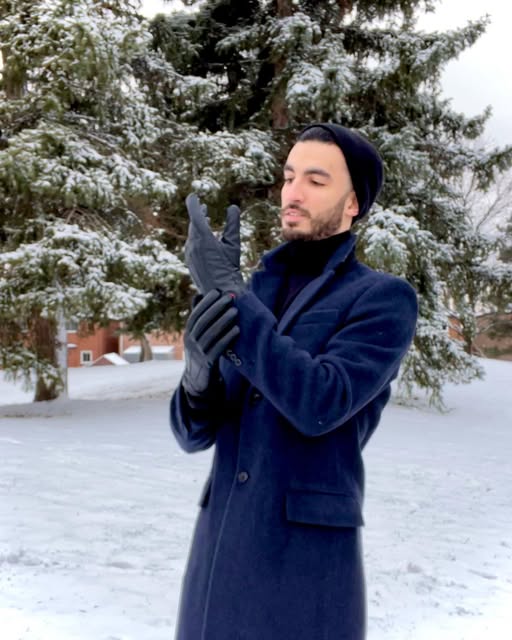 Quanta Vici heated gloves in winter