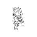 SRAM Red22 Caliper Assembly