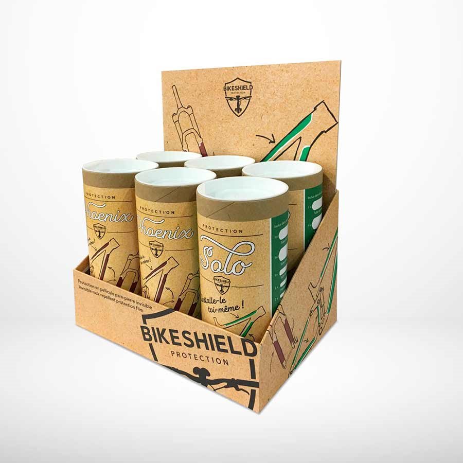 Bikeshield Protection Mix display