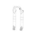 RockShox Lower Leg RVL 275 15 DFBLK