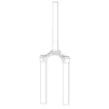 RockShox CSU SID SA 29 46OS 1-1/8 DFBLK