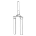 RockShox CSU RVL 35 DB 27 46 DFBLK