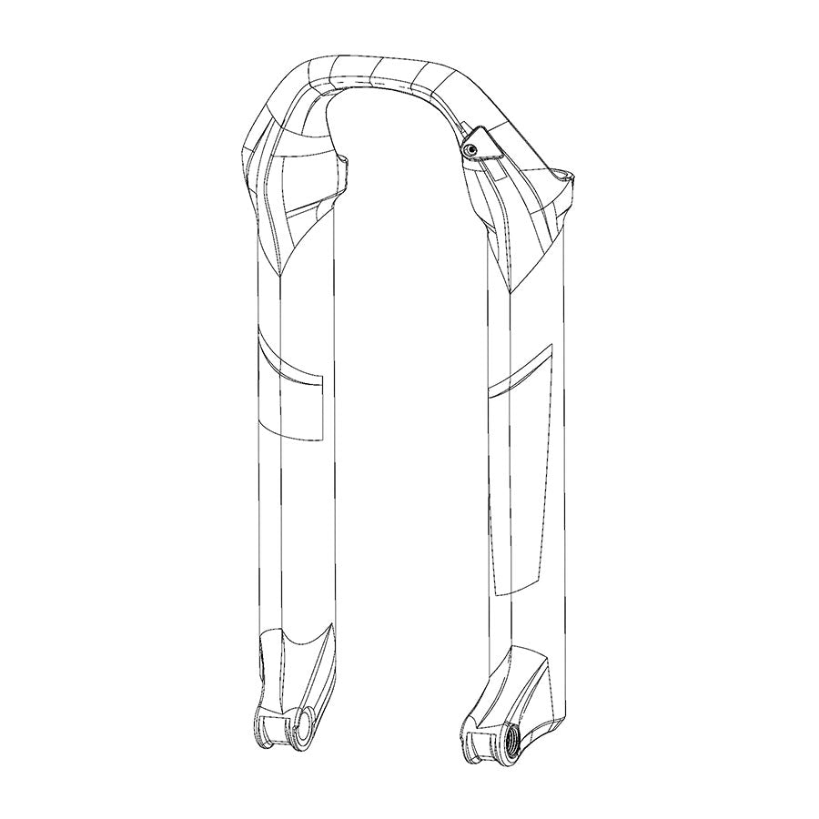 RockShox Lower Leg - Pike DJ 26 SIL