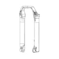 RockShox Lower Leg - ZEB Diffusion Blk